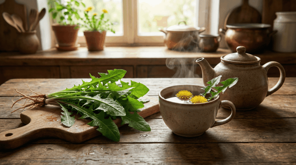 Planta que ajuda a desintoxicar o estômago, o baço e o pâncreas