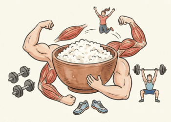 Qual é um alimento com baixo teor de gordura, mas rico em proteínas, que ajuda a construir massa muscular sem ganho de peso?