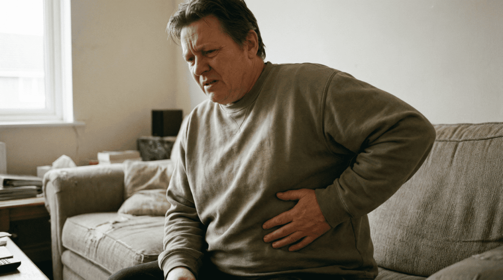 Onde dói quando o fígado está sobrecarregado?