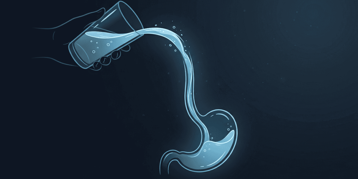 Qual a quantidade de água que deve ser consumida diariamente para manter um sistema digestivo saudável?