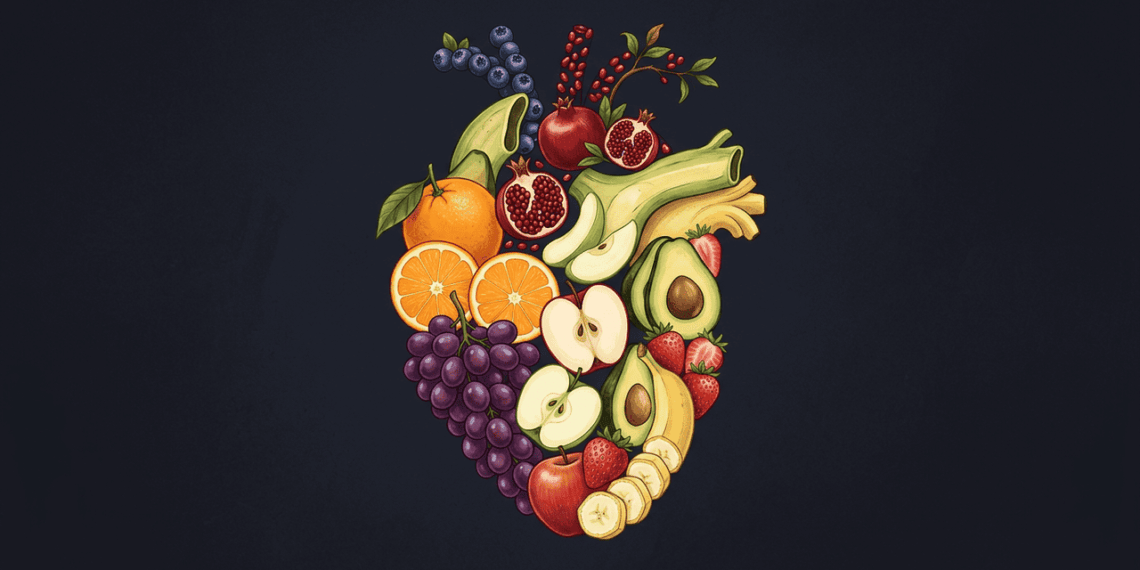 8 frutas comuns para o cuidado diário do coração