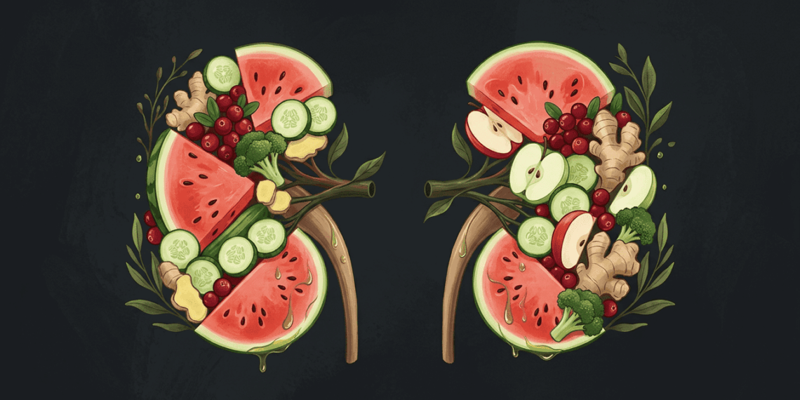 7 alimentos comuns para o cuidado diário dos rins