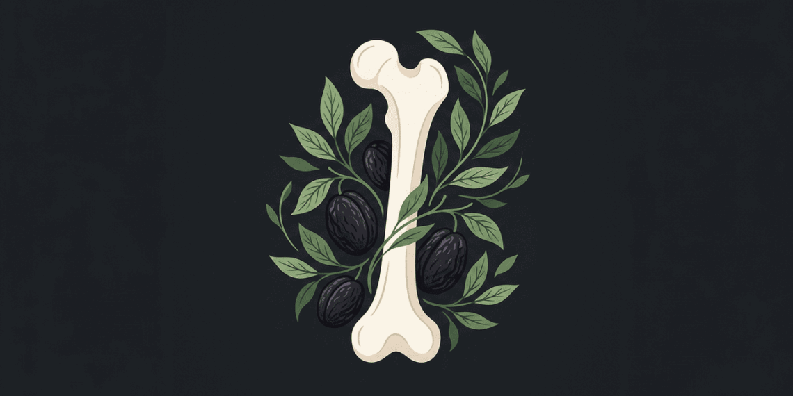 Osteoporose: como o consumo de ameixa seca afeta a densidade mineral óssea