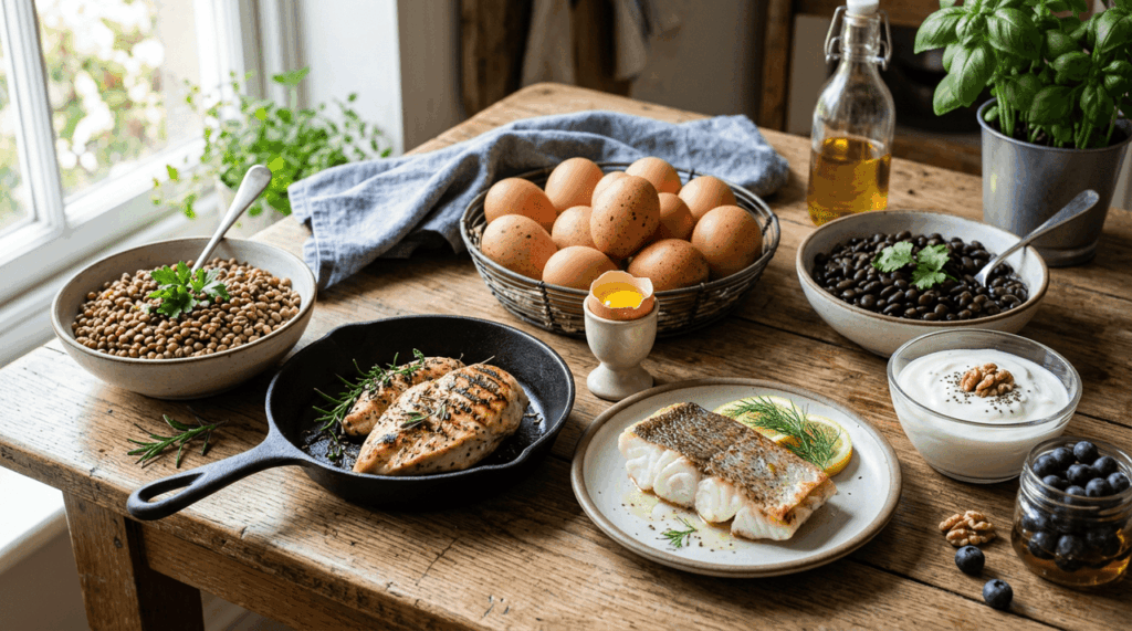 Quantas gramas de proteína por dia você deve consumir, de acordo com a sua idade, para não perder massa muscular?