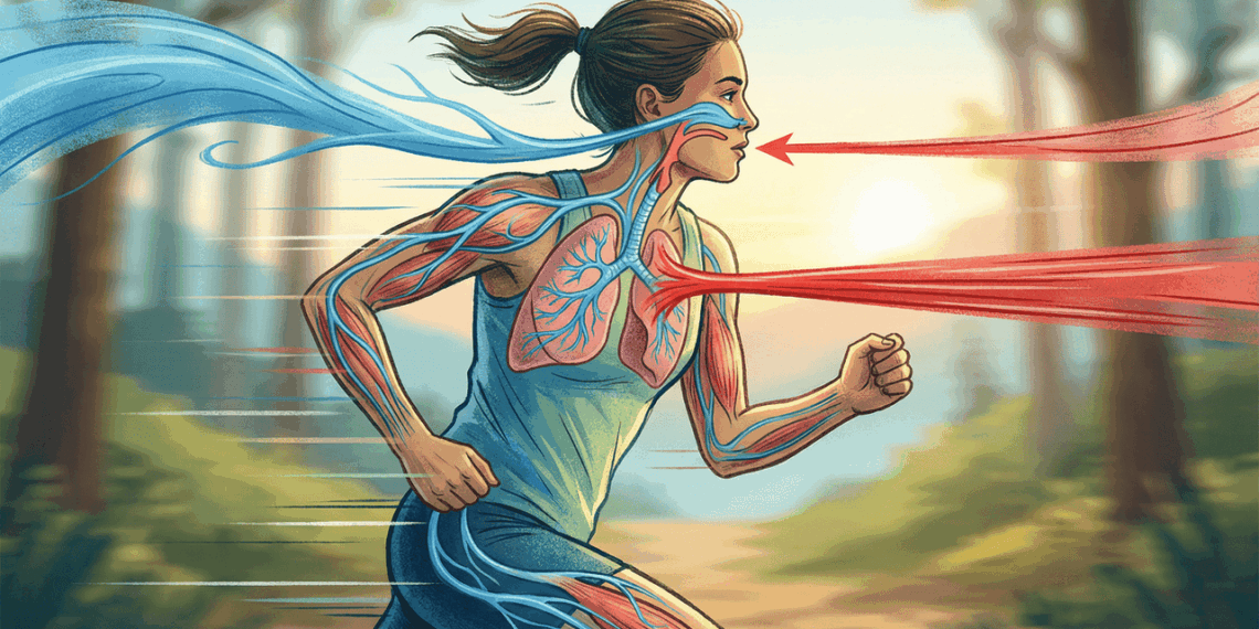 Respirar pelo nariz ou pela boca durante o exercício: qual melhora mais o desempenho físico?