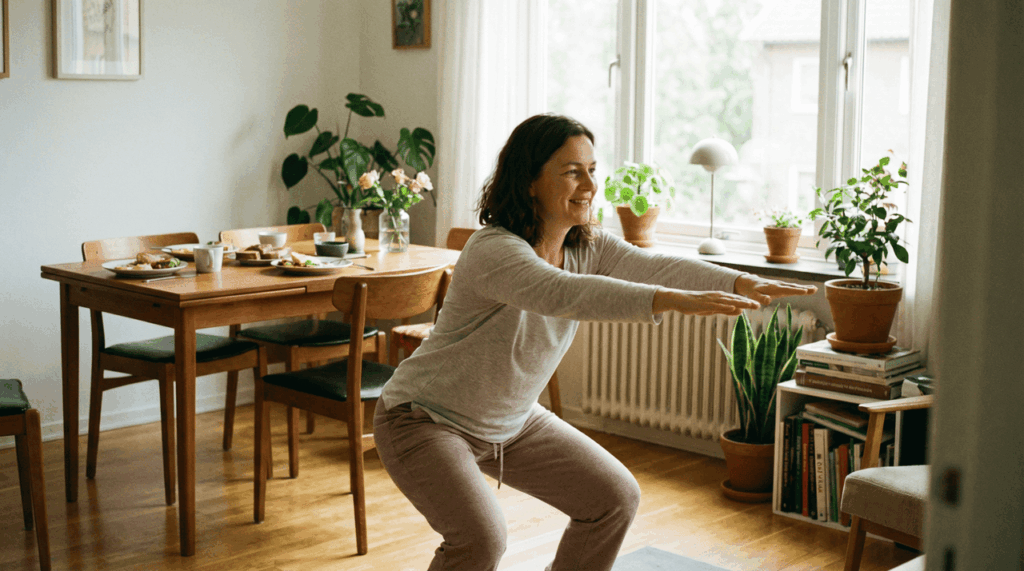 Caminhar após as refeições ou fazer agachamentos: qual reduz mais o açúcar no sangue?