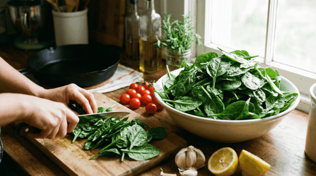 A folha verde que ajuda a fortalecer o sangue, os músculos e o sistema nervoso
