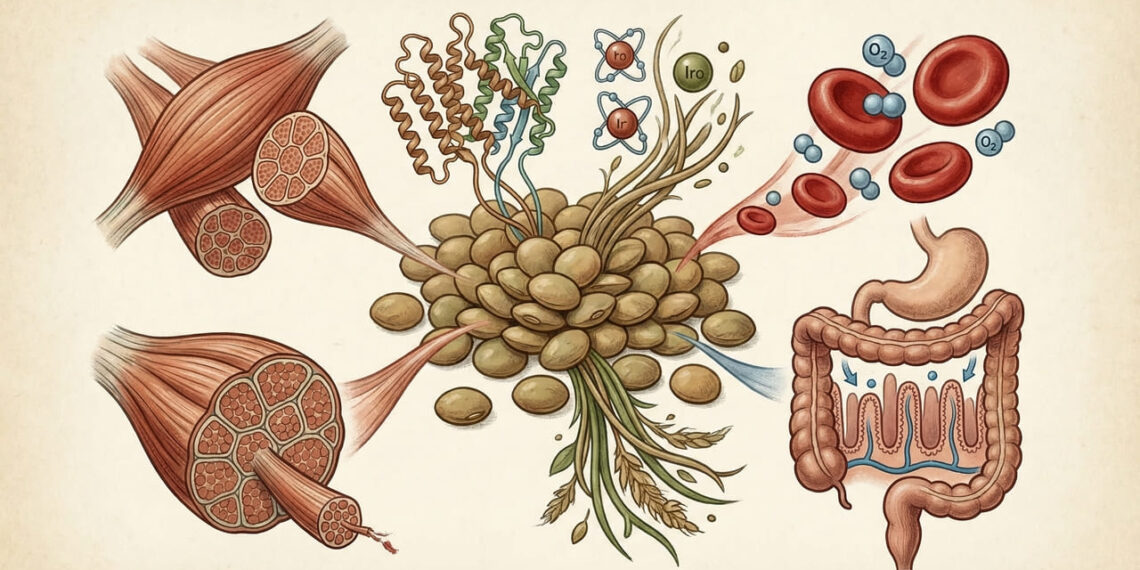 A semente pequena que ajuda a revitalizar e proteger a massa muscular