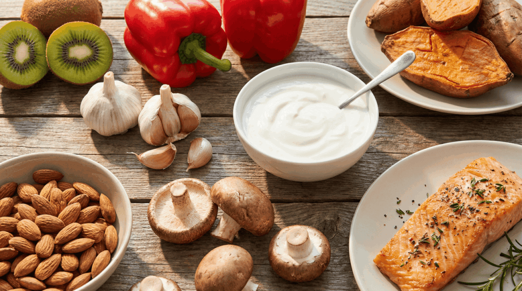 Imunidade baixa: 8 alimentos que você deve consumir toda semana para fortalecê-la