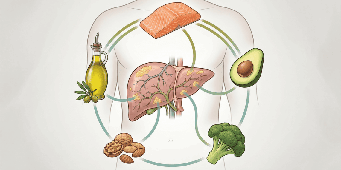 Gordura no fígado: os 8 alimentos que você deve incluir no jantar para combatê-la