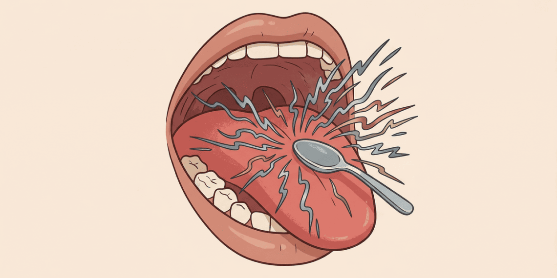 O que é disgeusia e por que aparece um gosto metálico na boca sem motivo aparente?