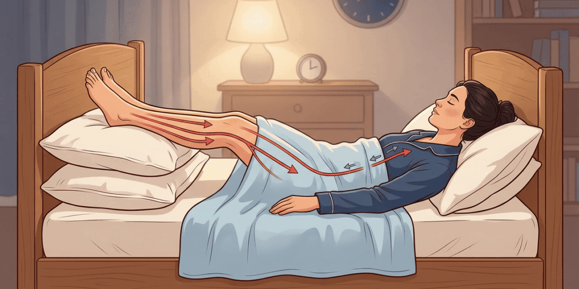 Proteger a saúde do coração e melhorar a circulação nas pernas: um truque simples que funciona antes de dormir