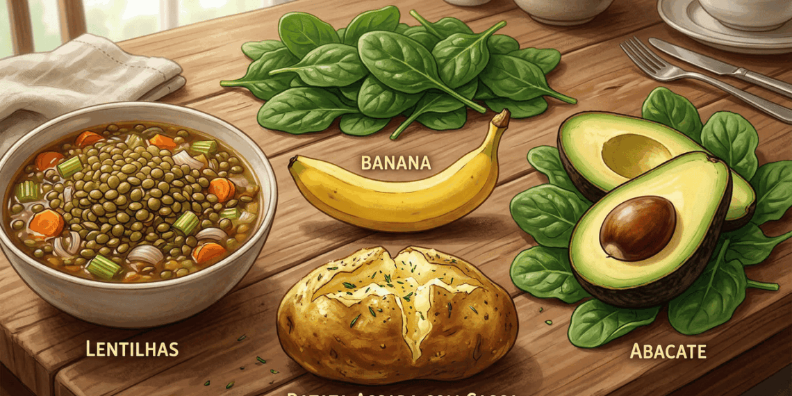 12 alimentos com maior teor de potássio do que a banana: o que comer para ter um coração, músculos e energia saudáveis