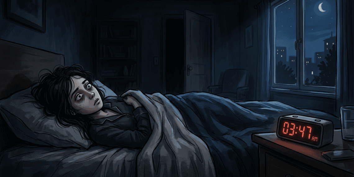 Insônia persistente costuma afetar humor, memória e saúde do coração