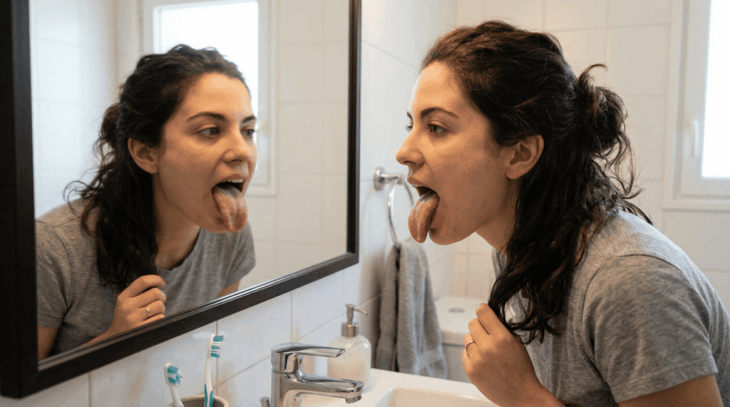 O que a língua revela sobre a saúde do seu organismo e por que médicos ainda a observam como indicador interno