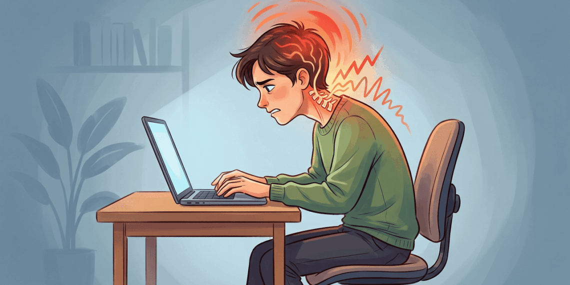 A dor de cabeça constante começa pelo pescoço: um segredo simples que pode mudar completamente o seu dia a dia