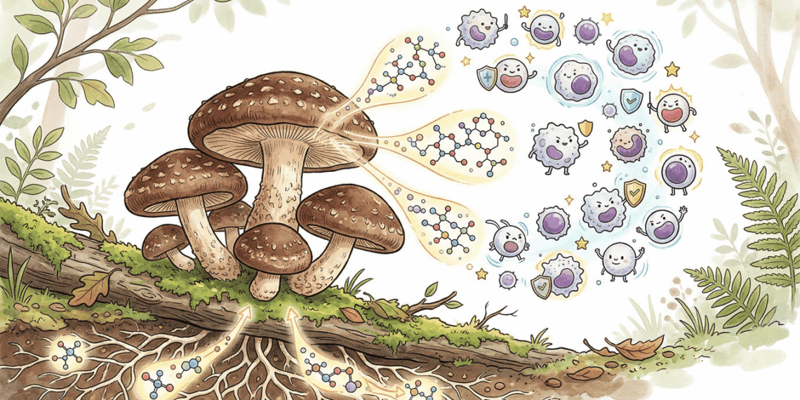 Qual é o cogumelo que fortalece a imunidade e ajuda a prevenir infecções recorrentes