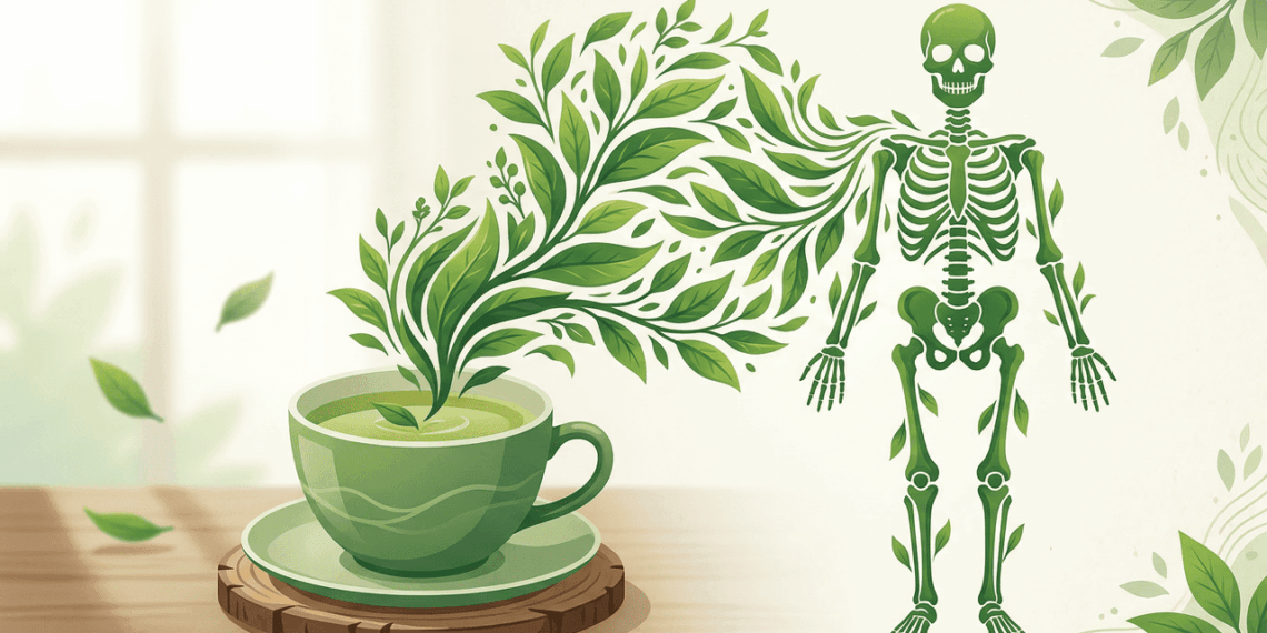 Qual é o chá que fortalece os ossos e ajuda a prevenir a osteoporose?