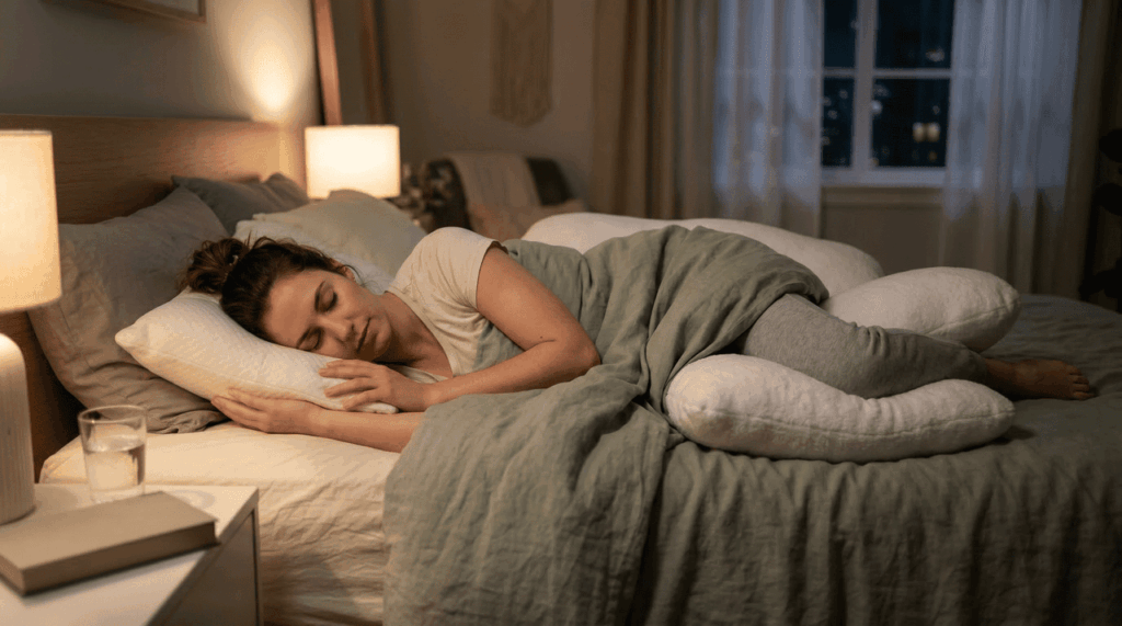 Por que dormir do lado esquerdo pode melhorar visivelmente a digestão à noite