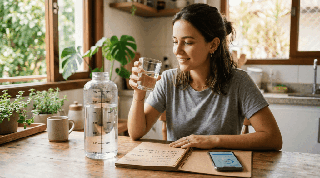 Beber água demais à noite pode atrapalhar os rins e o sono mais do que parece