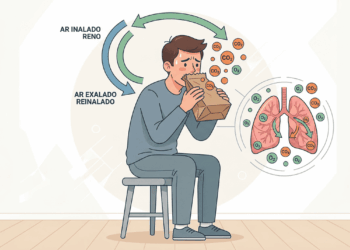 Será que o truque de respirar dentro de um saco de papel para parar a ansiedade realmente funciona?
