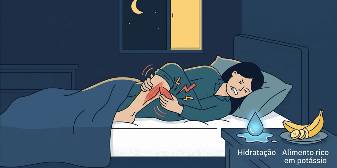 Cãibras noturnas podem ser mais do que falta de potássio e acender alerta na circulação