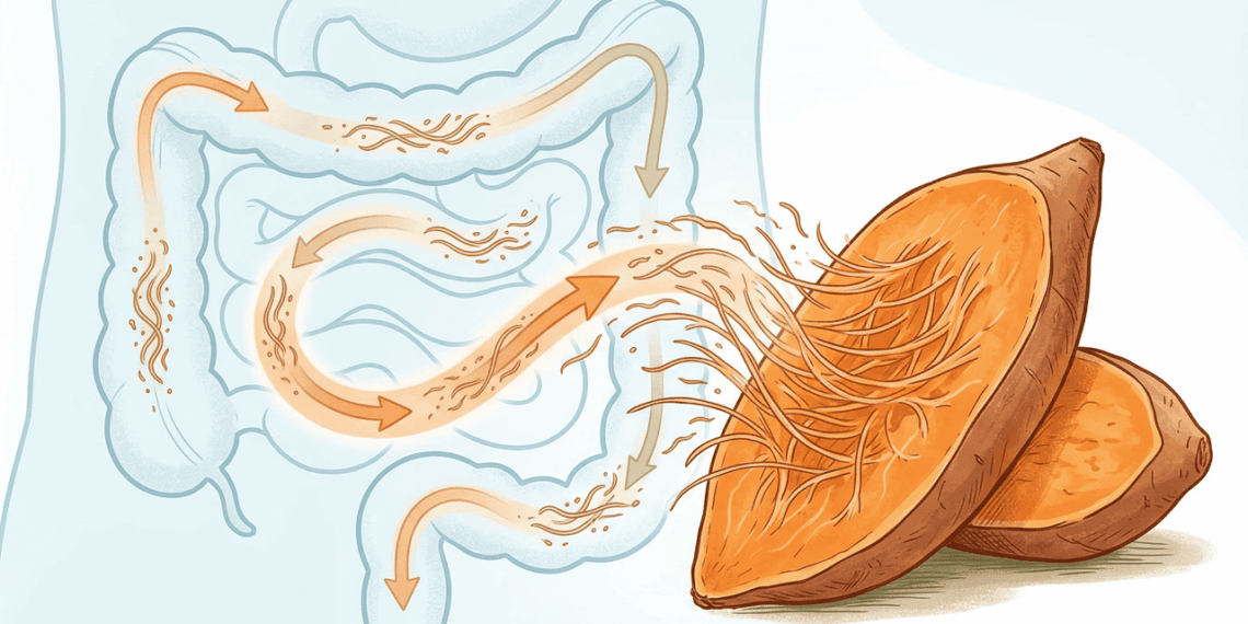 O tubérculo que funciona como uma vassoura natural quando o intestino trava
