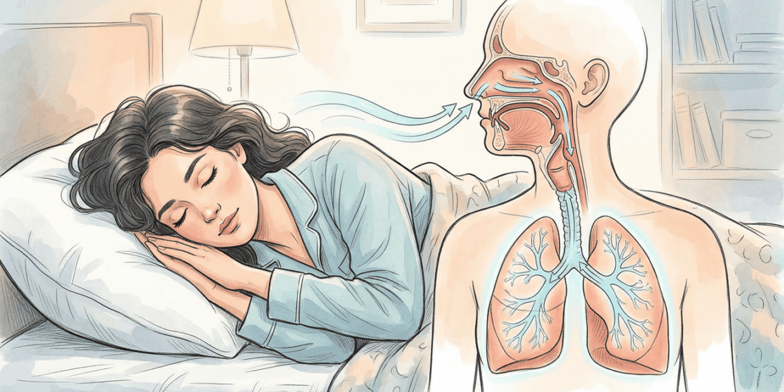 Como respirar corretamente durante o sono: dicas úteis para acordar com mais disposição