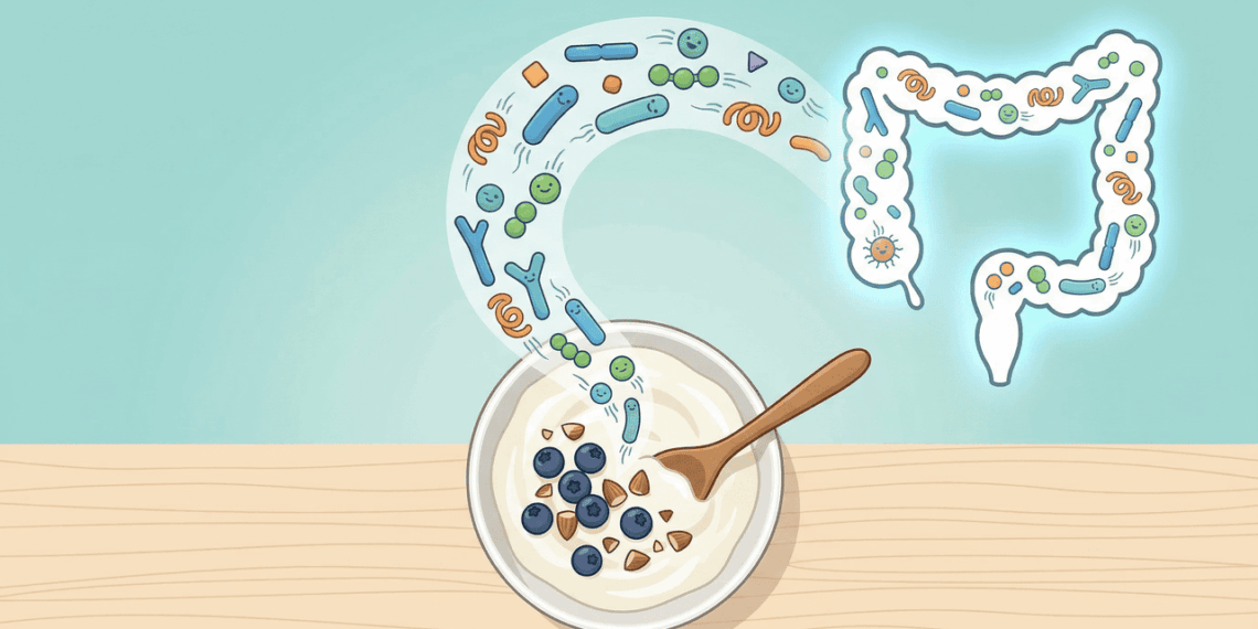 O que acontece se você comer iogurte no café da manhã todos os dias durante uma semana?