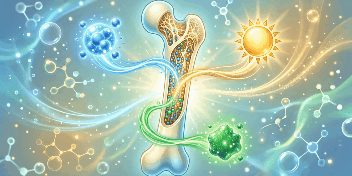 Os três minerais essenciais para fortalecer os ossos depois dos 40 anos