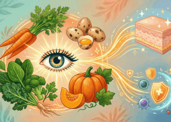 A deficiência de vitamina A pode aparecer bem antes de mexer com a visão