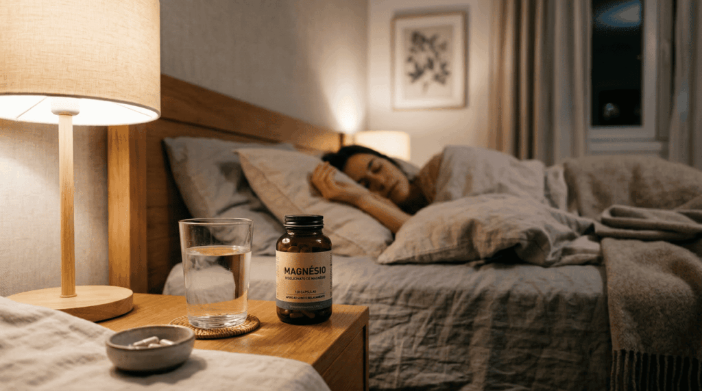 O magnésio antes de dormir pode ajudar no sono e ainda aliviar sinais de ansiedade