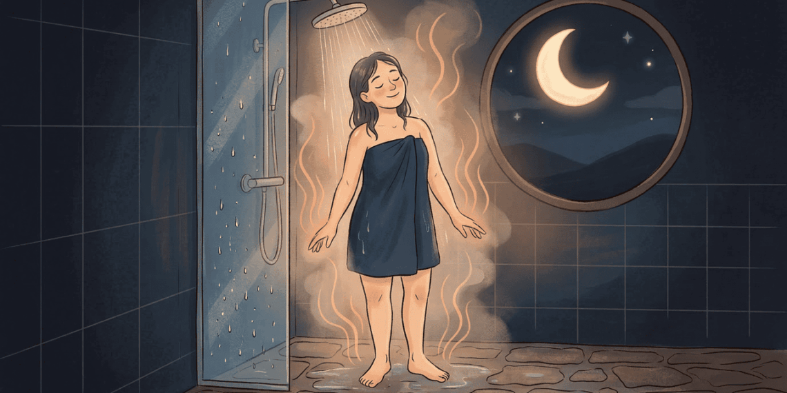 Um detalhe no banho antes de dormir pode encurtar o tempo até o sono chegar