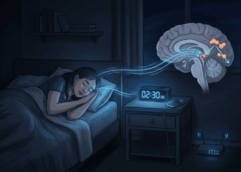 O LED do roteador no quarto pode cortar a parte mais profunda do seu sono