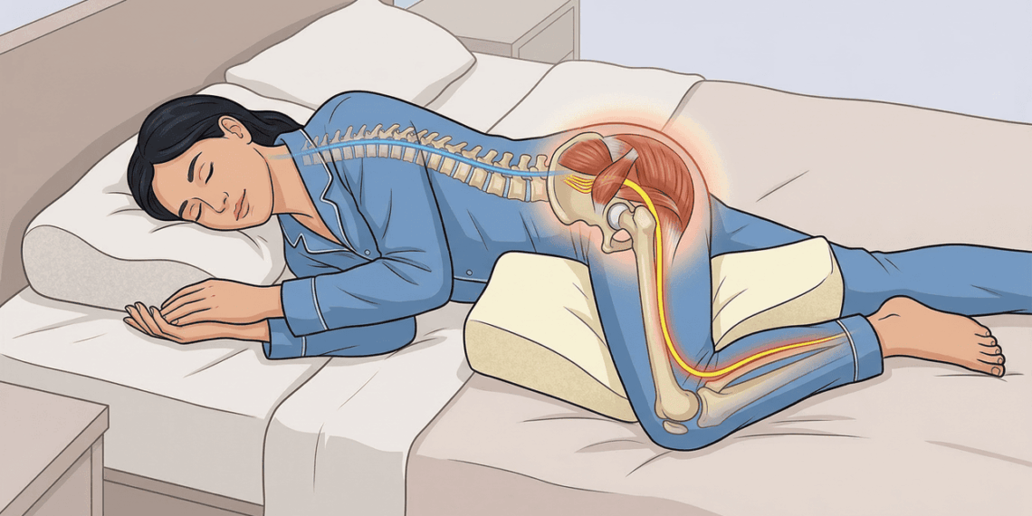 Deitar do jeito certo pode aliviar a queimação na perna e a dor no glúteo