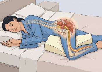 Deitar do jeito certo pode aliviar a queimação na perna e a dor no glúteo