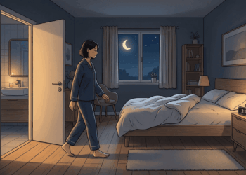 Esse truque com a água à noite costuma ajudar quem acorda para urinar