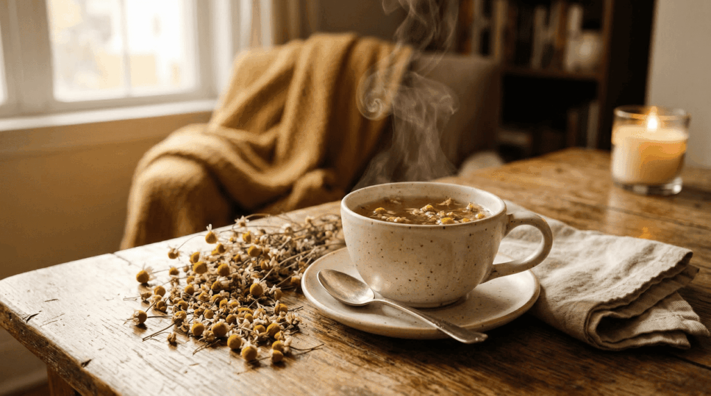 Como usar a camomila para combater a dificuldade de pegar no sono