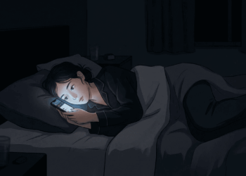 Celular no escuro à noite pode jogar contra a proteção que seus olhos tentam manter