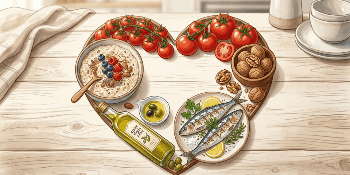 5 alimentos comuns para o cuidado diário do coração