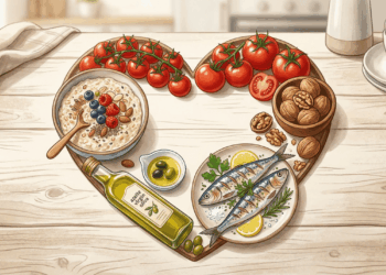 5 alimentos comuns para o cuidado diário do coração