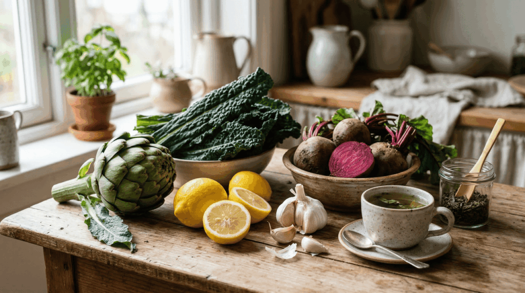 6 alimentos comuns para o cuidado diário do fígado