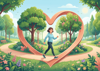 Caminhar realmente faz bem ao coração?