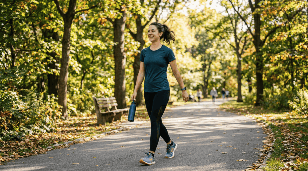 Caminhar realmente faz bem ao coração?