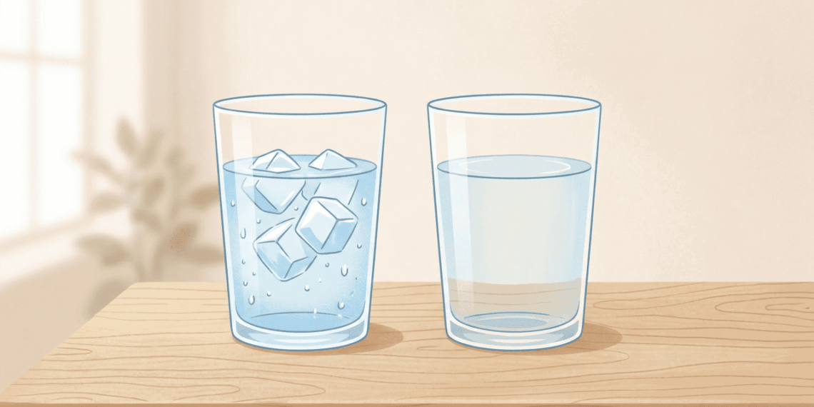 Tomar água gelada ou em temperatura ambiente: qual forma hidrata mais o corpo ao longo do dia?