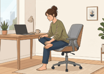 Dor na nádega no fim do expediente pode aliviar com esse alongamento simples