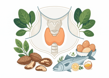 7 alimentos comuns para o cuidado diário da tireoide