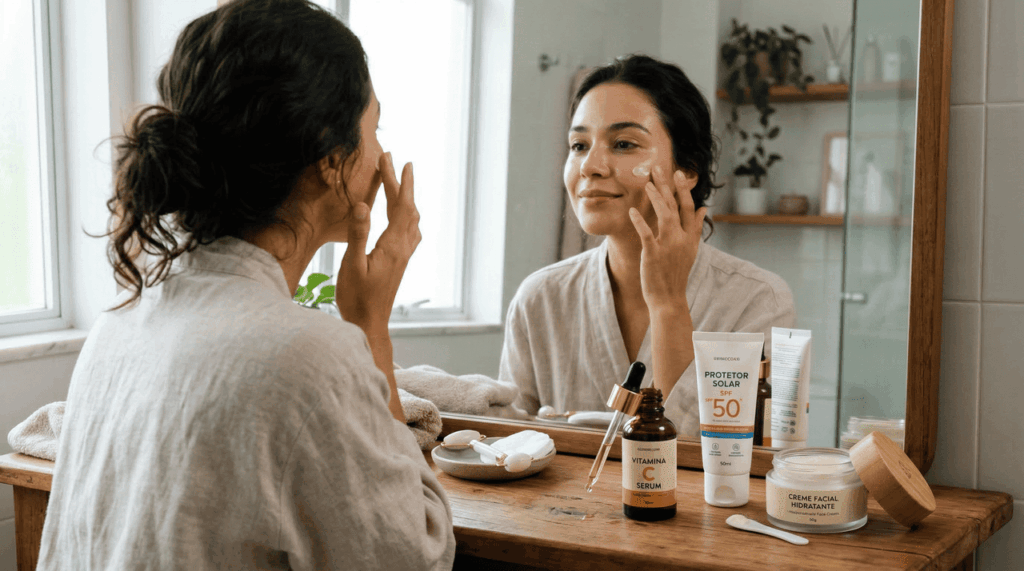 Como reduzir manchas escuras do rosto de forma segura e sem agredir a pele