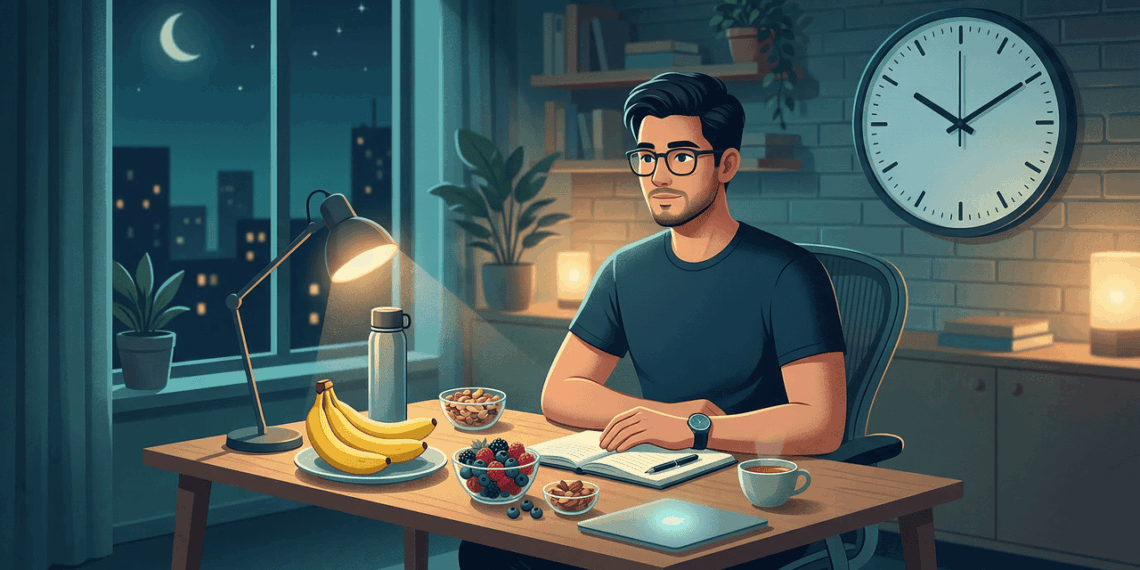 Alimentos que aumentam a energia e combatem o cansaço de quem trabalha à noite