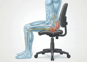Dormência nas pernas ao trabalhar sentado pode ir além de um erro de postura